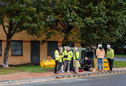 Businesses in Cardiff get ready for UK’s fastest full fibre Image