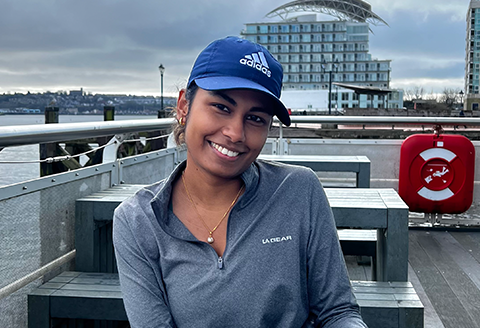 Nirmani takes on the Ogi Porthcawl 10K Image